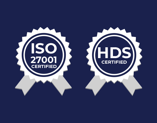 Double certification HDS et ISO 27001