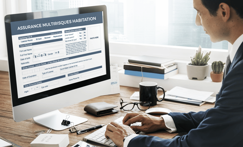 car insurance form accidental concept