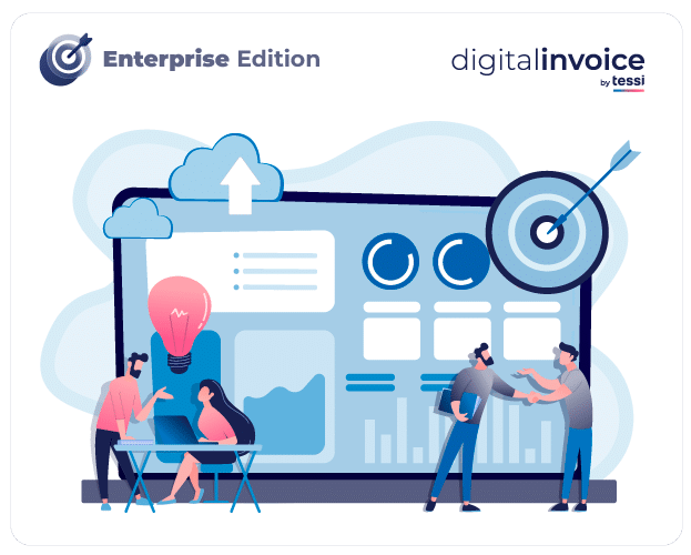 digital invoice illustr enterprise edition