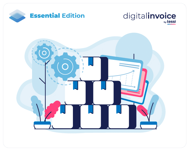 digital invoice illustr essential edition