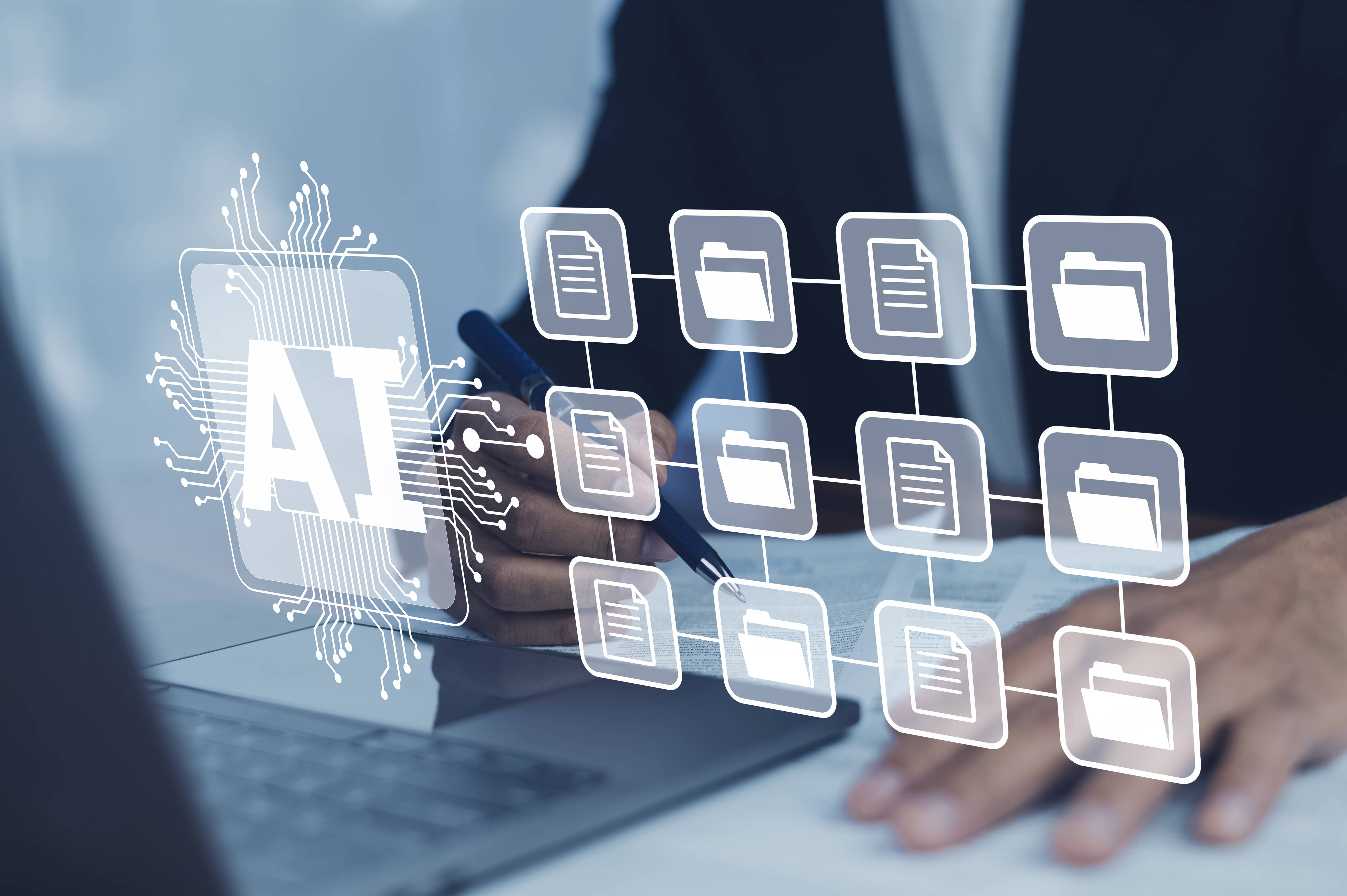 ai systeme de gestion de documents dms dossier gestion de donnees de fichiers ou technologie de sauvegarde du transfert de donnees