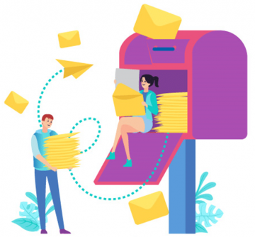 courrier en masse